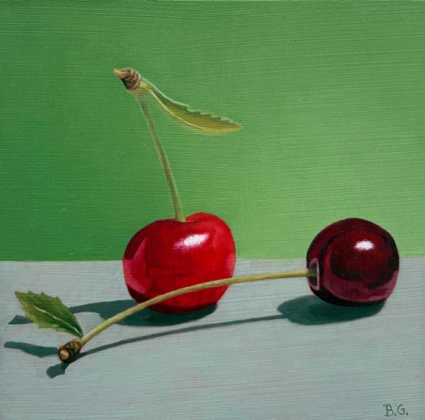 Twee kersen