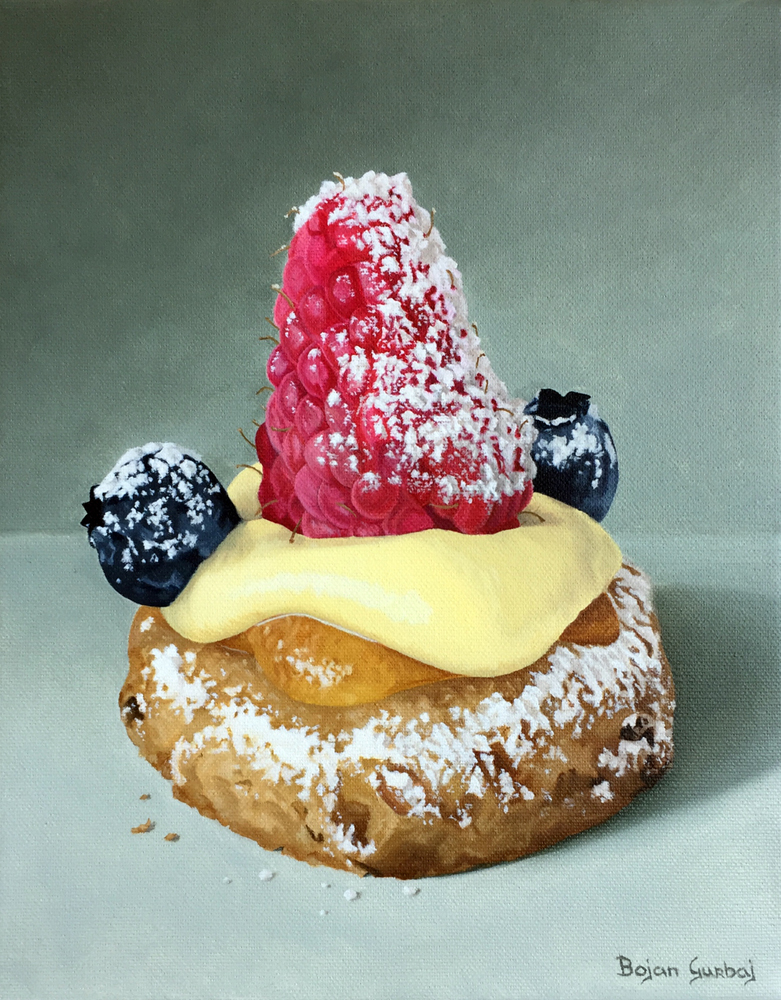 Koekje met framboos
