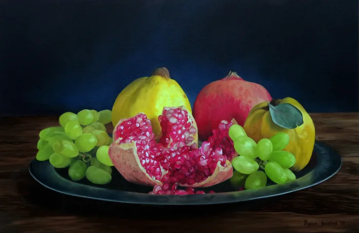 Schaal met fruit