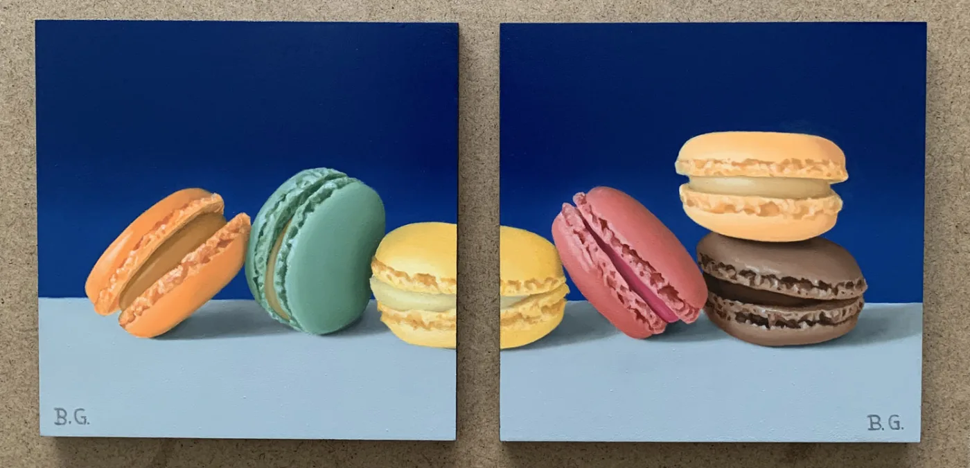 Macarons (diptych)