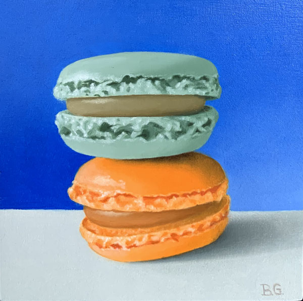 Twee macarons